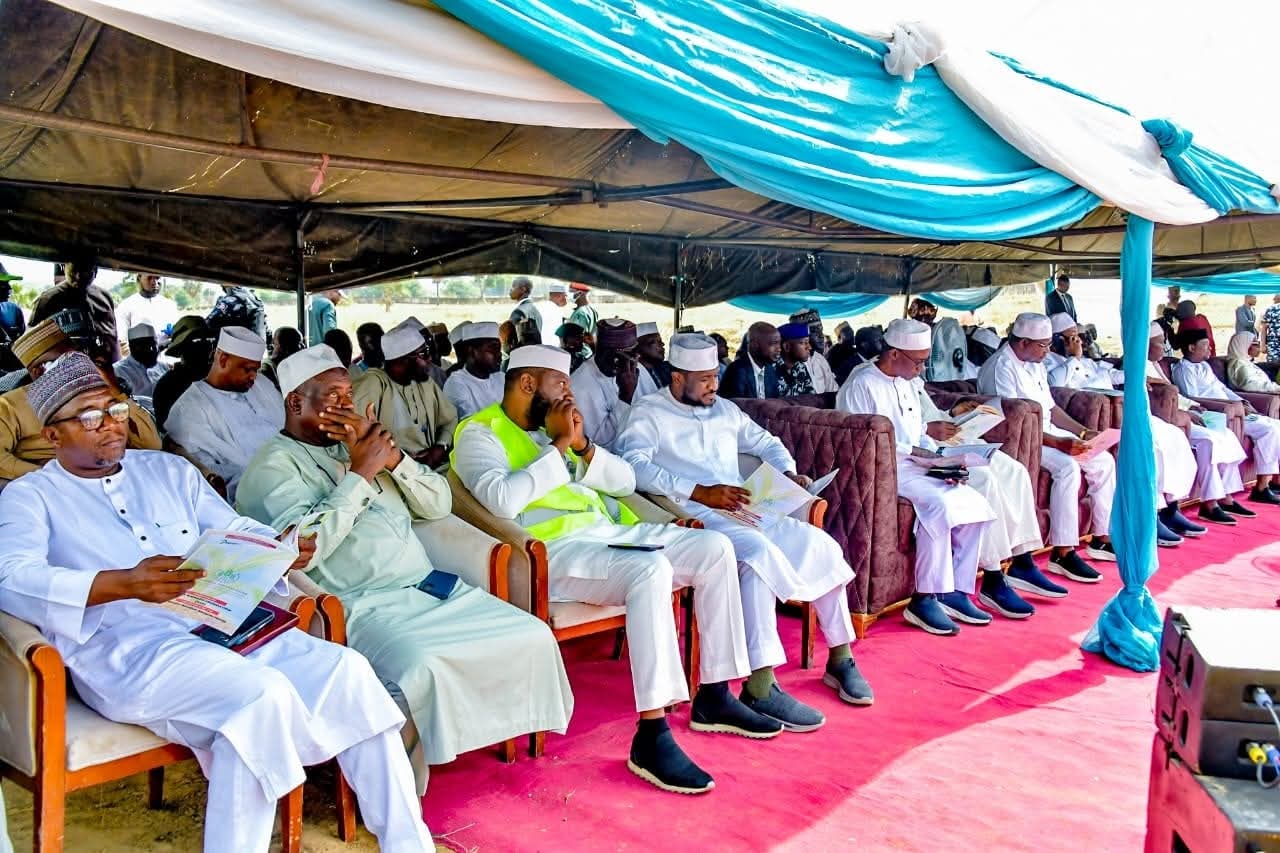 Foundation Laying Ceremony of Umar Muhammad Bago Agriculture Research Center at Umar Sanda Ahmadu College of Education, Minna.